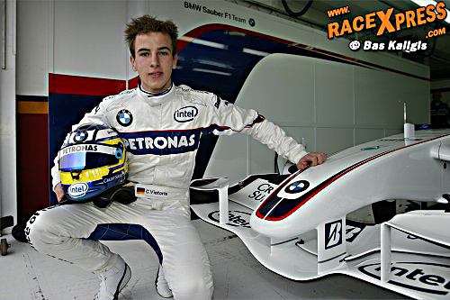 Christian Vietoris debuteerde onlangs in de F1